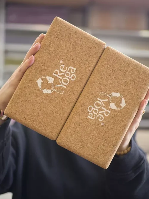 ReBlock | Duurzame Yogablok Kurk | Gerecycled Wijnkurken